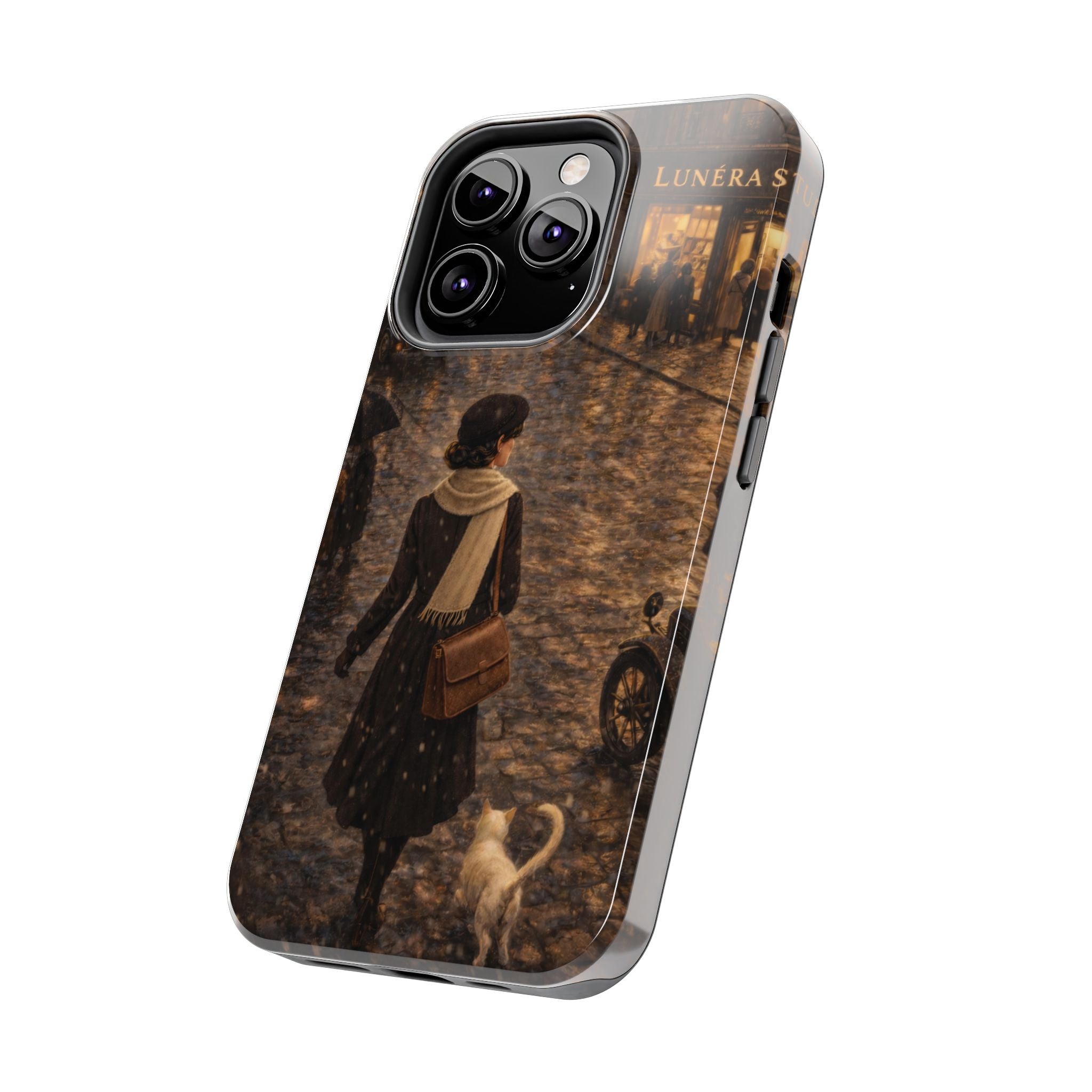 Lunéra Paris Rain – Vintage Phone Case
